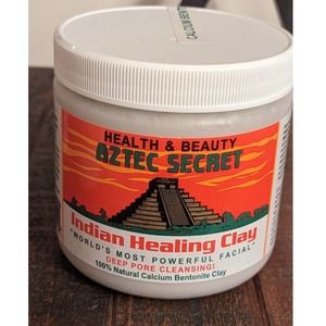 New Indian Healing Clay-Aztec Secret - Facial Deep Pore Cleansing